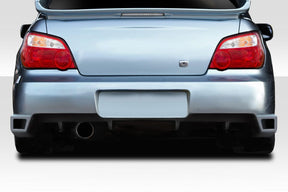 Extreme Dimensions Duraflex M-1 Sport Rear Bumper Cover - 1 Piece - 2004-2007 WRX STI