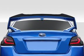 Extreme Dimensions Duraflex M Force Rear Wing Spoiler Add On - 1 Piece - 2015-2021 WRX STI