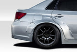 Extreme Dimensions Duraflex Magna Wide Body Rear Fender Flares - 6 Pieces - 2011-2014 WRX STI