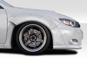 Extreme Dimensions Duraflex MSR Front Fender Flares - 4 Piece - 2008-2011 WRX