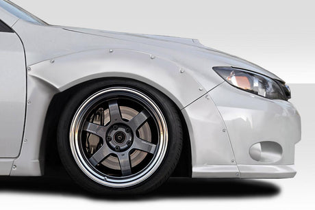 Extreme Dimensions Duraflex MSR Front Fender Flares - 4 Piece - 2008-2011 WRX