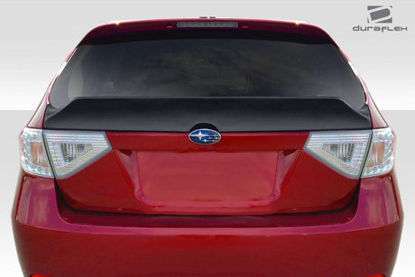 Extreme Dimensions Duraflex MSR Rear Middle Wing Spoiler - 1 Piece - 2008-2011 Impreza / WRX STI