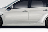 Extreme Dimensions Duraflex MSR Side Skirts - 2 Piece - 2008-2010 WRX