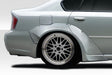 Extreme Dimensions Duraflex MSR Wide Rear Fender Flares - 4 Piece (50mm wider) - 2005-2009 Legacy