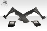 Extreme Dimensions Duraflex MTR Wide Body Front Fender Flares - 4 Piece (Note: can fit wheels 4" wider than stock) - 2011-2014 WRX STI