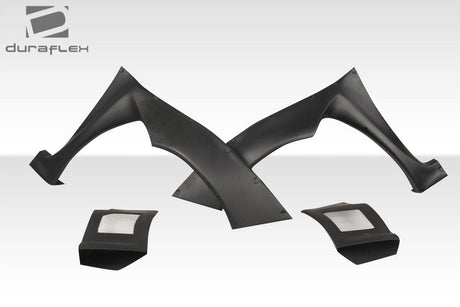 Extreme Dimensions Duraflex MTR Wide Body Front Fender Flares - 4 Piece (Note: can fit wheels 4" wider than stock) - 2011-2014 WRX STI