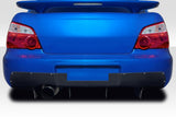 Extreme Dimensions Duraflex MTS Rear Diffuser - 3 Piece - 2002-2007 WRX STI
