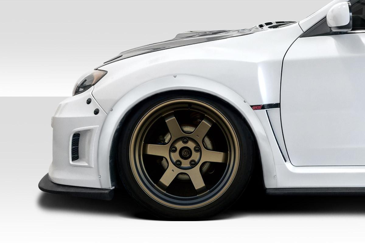 Extreme Dimensions Duraflex Rally Front Fender Flares - 2 Pieces - 2011-2014 WRX STI