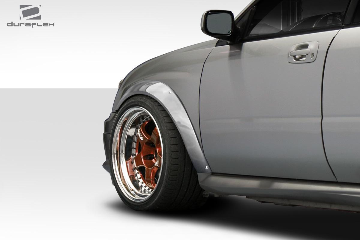 Extreme Dimensions Duraflex Rally Front Fender Flares - 4 Piece - 2004-2005 WRX STI
