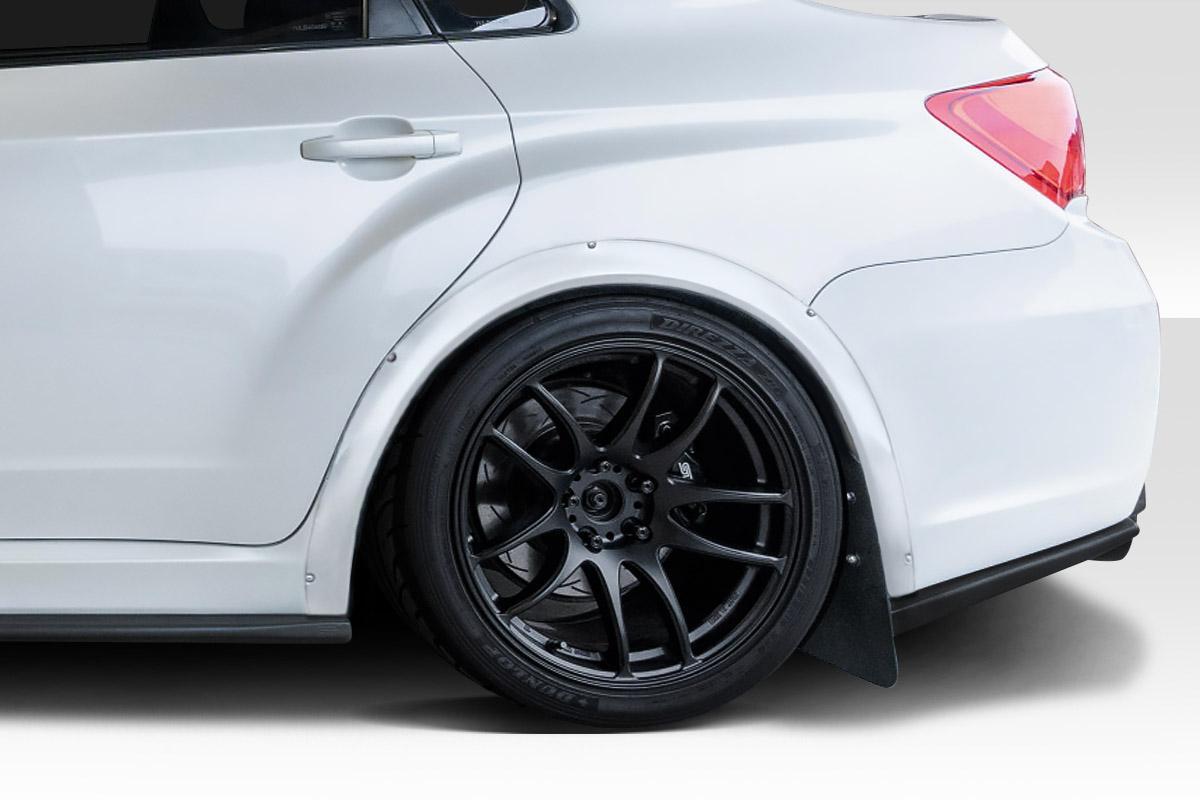 Extreme Dimensions Duraflex Rally Rear Fender Flares - 2 Pieces - 2011-2014 WRX STI