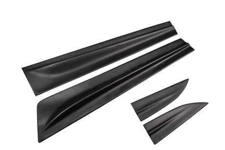 Extreme Dimensions Duraflex Reva Rear Door Canards - 4 Pieces - 2002-2007 WRX STI