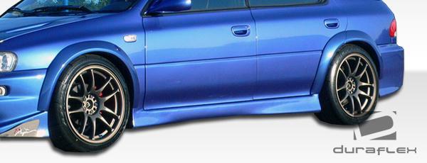 Extreme Dimensions Duraflex S-Sport Side Skirts Rocker Panels - 2 Piece - 1993-2001 Impreza