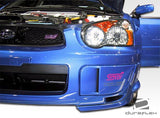 Extreme Dimensions Duraflex STI Look Front Bumper Cover - 1 Piece - 2004-2005 WRX STI