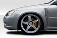 Extreme Dimensions Duraflex STI Look Front Fender - 2 Piece - 2008-2009 Legacy