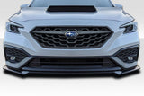 Extreme Dimensions Duraflex STI Look Front Lip Spoiler Air Dam - 1 Piece - 2022-2023 WRX