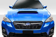 Extreme Dimensions Duraflex STI Look Hood - 1 Piece - 2018-2023 Crosstrek