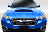 Extreme Dimensions Duraflex STI Look Hood - 1 Piece - 2018-2023 Crosstrek