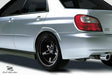 Extreme Dimensions Duraflex STI Look Rear Fender Flares - 4 Piece - 2002-2007 WRX STI