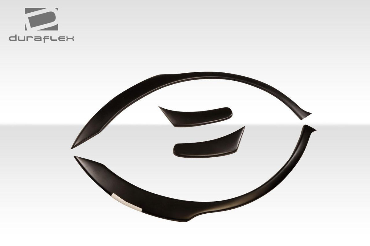 Extreme Dimensions Duraflex STI Look Rear Fender Flares - 4 Piece - 2002-2007 WRX STI