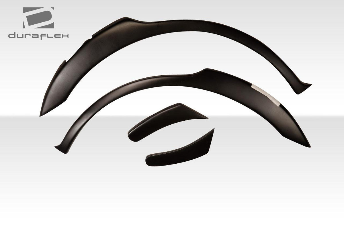 Extreme Dimensions Duraflex STI Look Rear Fender Flares - 4 Piece - 2002-2007 WRX STI