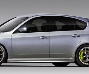 Extreme Dimensions Duraflex STI Look Side Skirts Rocker Panels - 2 Piece - 2008-2011 WRX