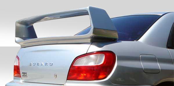 Extreme Dimensions Duraflex STI Look Wing Trunk Lid Spoiler - 1 Piece - 2002-2007 WRX STI