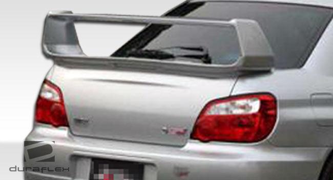 Extreme Dimensions Duraflex STI Look Wing Trunk Lid Spoiler - 1 Piece - 2002-2007 WRX STI