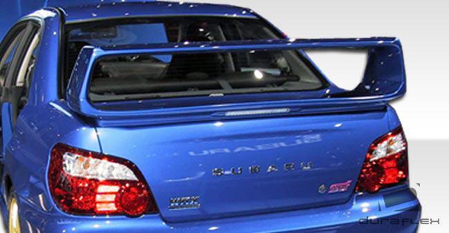 Extreme Dimensions Duraflex STI Look Wing Trunk Lid Spoiler - 1 Piece - 2002-2007 WRX STI