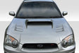 Extreme Dimensions Duraflex TS-1 Hood - 1 Piece - 2004-2005 WRX STI