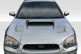 Extreme Dimensions Duraflex TS-1 Hood - 1 Piece - 2004-2005 WRX STI
