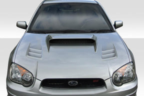 Extreme Dimensions Duraflex TS-1 Hood - 1 Piece - 2004-2005 WRX STI