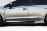 Extreme Dimensions Duraflex Vella Side Skirt Rocker Panels - 2 Pieces - 2015-2021 WRX STI