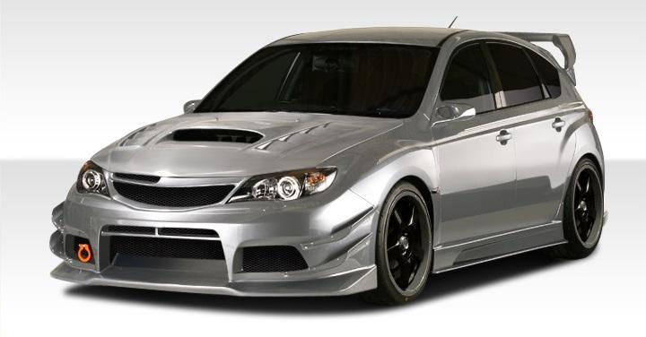 Extreme Dimensions Duraflex VR-S Body Kit - 7 Piece - 2008-2014 WRX STI