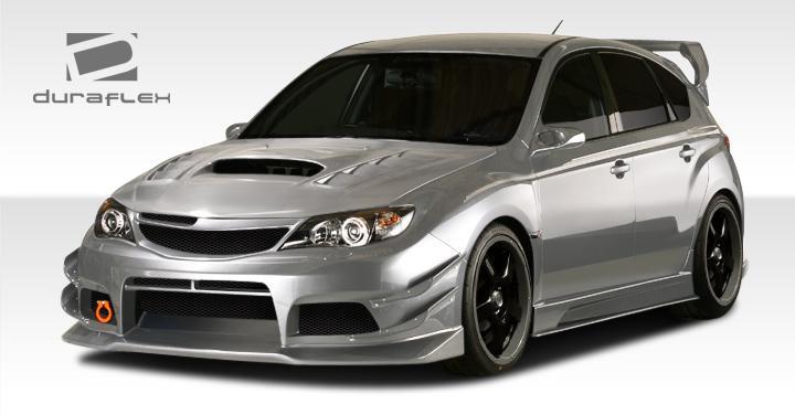 Extreme Dimensions Duraflex VR-S Body Kit - 7 Piece - 2008-2014 WRX STI