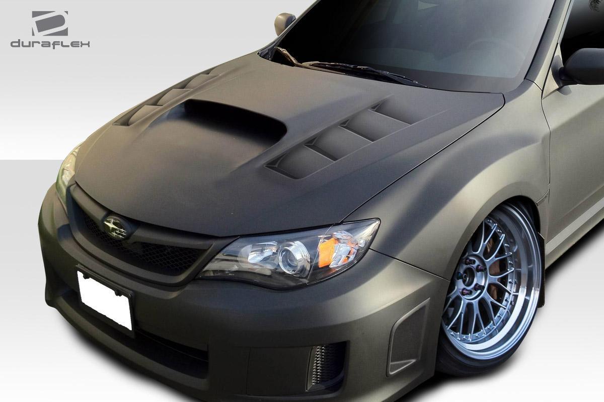 Extreme Dimensions Duraflex VR-S Hood - 1 Piece - 2008-2014 WRX STI