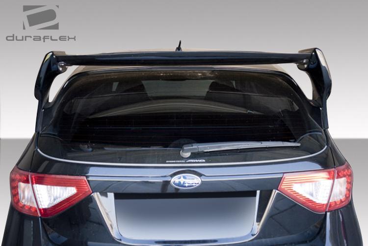 Extreme Dimensions Duraflex VR-S Wing Trunk Lid Spoiler - 4 Piece - 2008-2014 Impreza / WRX STI