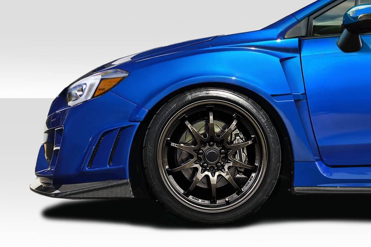 Extreme Dimensions Duraflex VRS Front Fenders - 2 Piece - 2015-2021 WRX STI