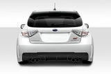 Extreme Dimensions Duraflex VRS Rear Bumper Cover - 1 Piece - 2008-2014 WRX STI