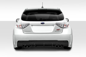 Extreme Dimensions Duraflex VRS Rear Bumper Cover - 1 Piece - 2008-2014 WRX STI