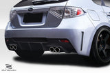 Extreme Dimensions Duraflex VRS Rear Bumper Cover - 1 Piece - 2008-2014 WRX STI
