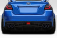 Extreme Dimensions Duraflex VRS Rear Diffuser - 13 Piece - 2015-2021 WRX STI