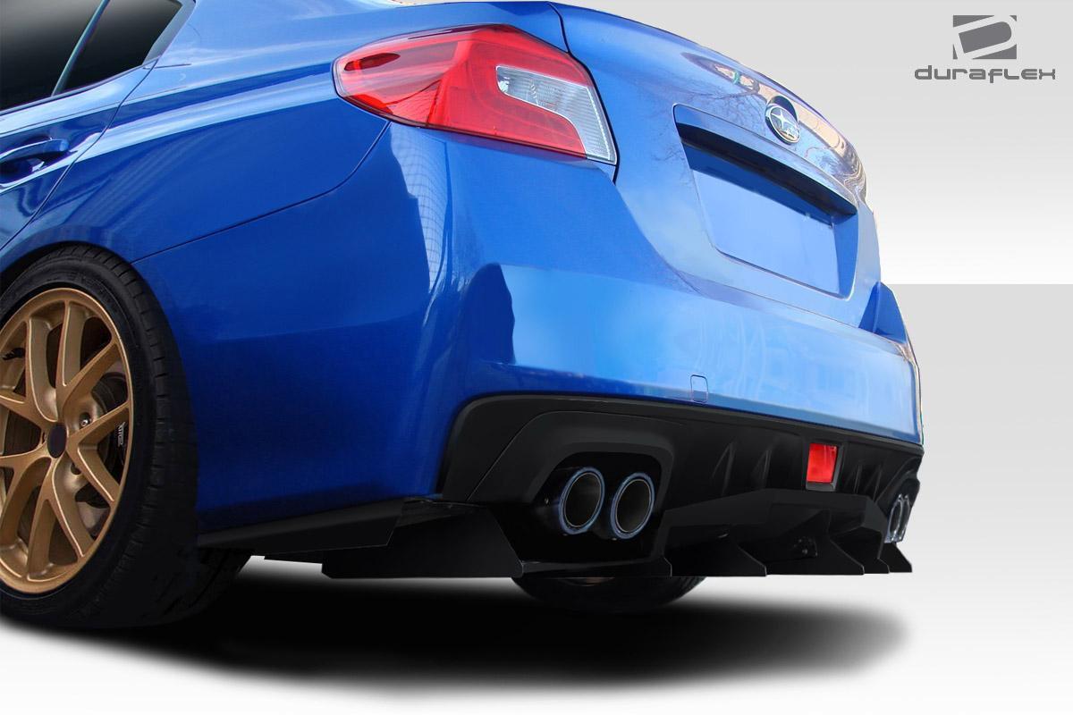 Extreme Dimensions Duraflex VRS Rear Diffuser - 13 Piece - 2015-2021 WRX STI