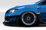 Extreme Dimensions Duraflex VRS Wide Body Front Fenders - 8 Piece - 2015-2021 WRX STI