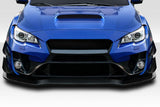 Extreme Dimensions Duraflex VRS Wide Body Front Lip Under Spoiler - 1 Piece ( fits VRS bumper only ) - 2015-2021 WRX STI