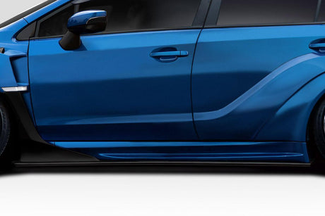 Extreme Dimensions Duraflex VRS Wide Body Side Side Skirt Rocker Panels - 6 Piece - 2015-2021 WRX STI