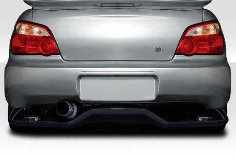 Extreme Dimensions Duraflex VTX Rear Diffuser - 1 Piece - 2002-2007 WRX STI