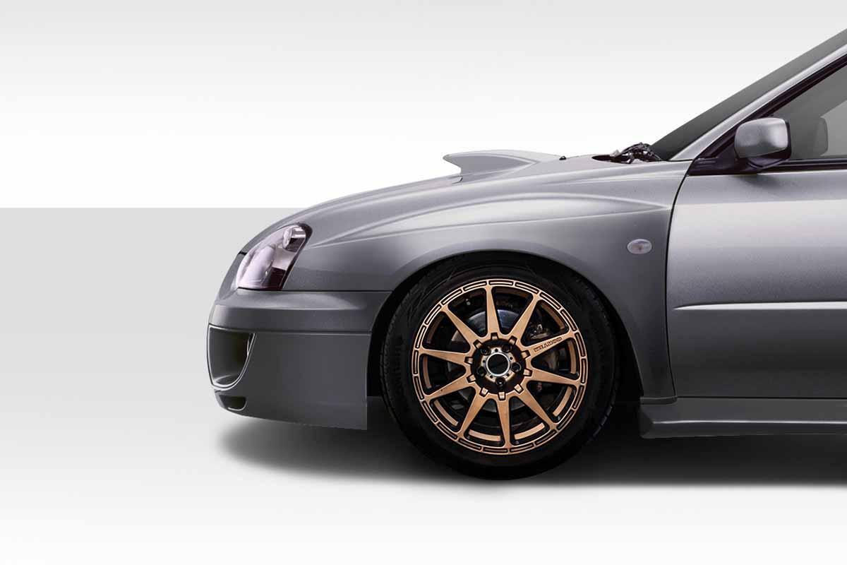 Extreme Dimensions Duraflex WRC Look Wide Body Front Fender - 2 Piece - 2004-2005 WRX STI
