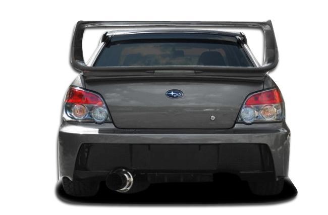 Extreme Dimensions Duraflex Z-Speed Rear Bumper Cover - 1 Piece - 2004-2007 WRX STI