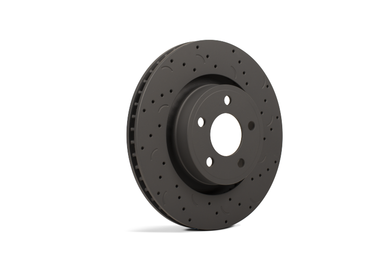 Hawk Performance Talon JNP-4090 Drilled and Slotted Rear Brake Rotor Set - 2015 Subaru Legacy