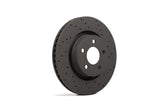 Hawk Performance Talon JNP-4090 Drilled and Slotted Rear Brake Rotor Set - 2015 Subaru Legacy